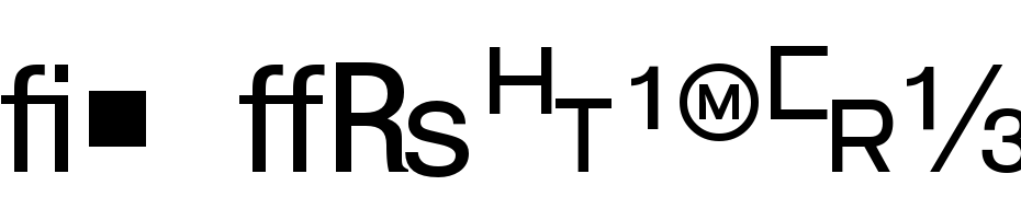 WP Typographic Symbols Yazı tipi ücretsiz indir